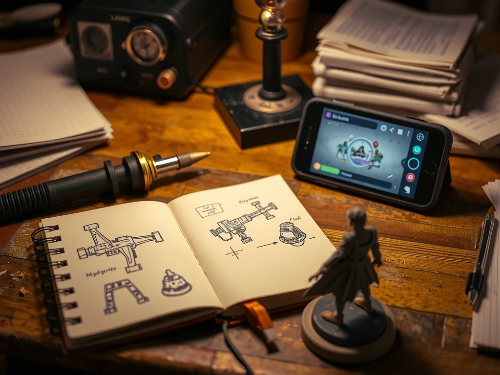 The Inventor's Workshop Desk